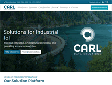 Tablet Screenshot of carlsolutions.com